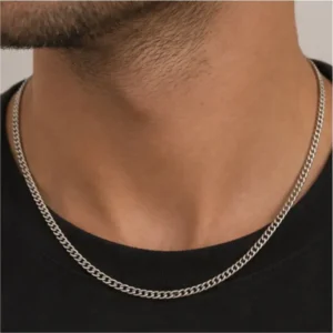 زنجیر ظریف کارتیر سیلور زنانه و مردانه