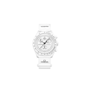 ساعت مچی عقربه ای مکانیکی امگا مدل Omega x Swatch Mission To Moonphase Snoopy